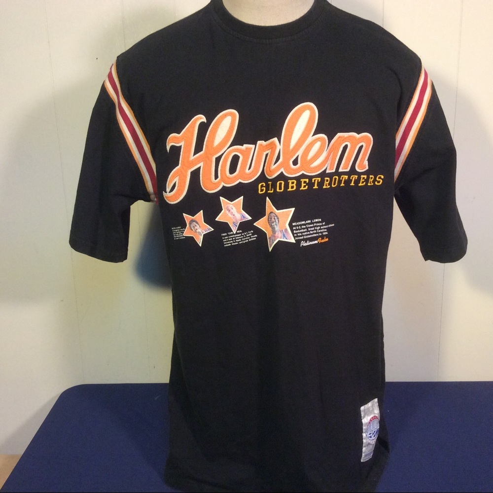 FuBu Vintage Harlem Globetrotters Jersey Men’s XL  Platinum FUBU